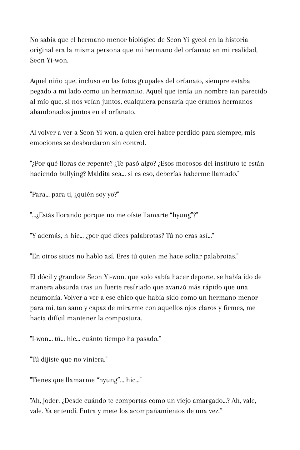 Aunque soy un secundario, soy el primer amor del protagonista Capítulo 22 - página 9