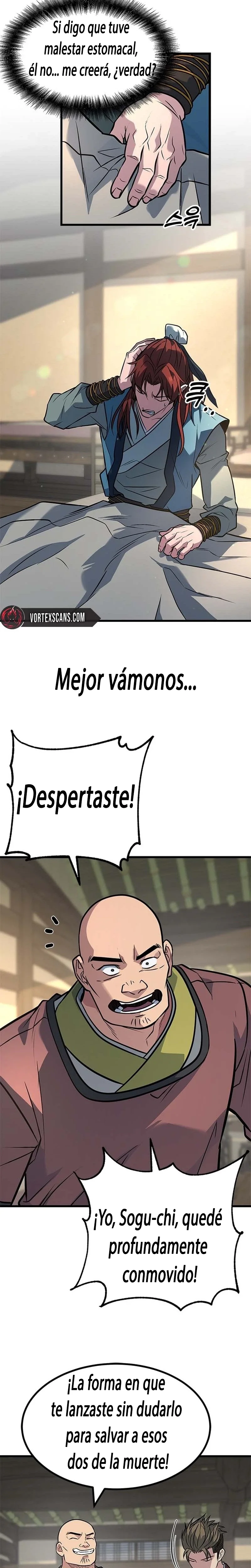 La primera línea del novato Capítulo 4 - página 15
