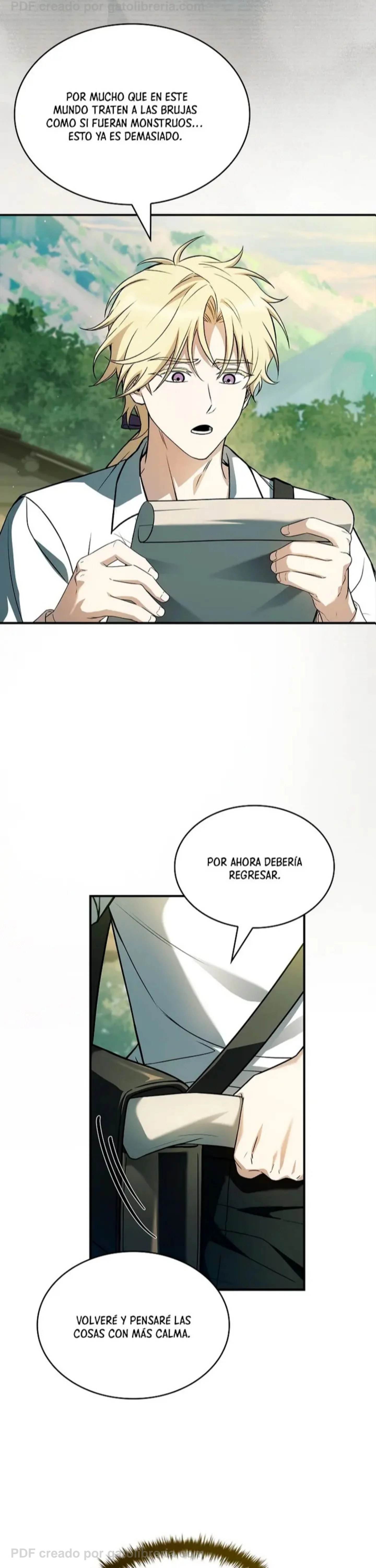 No me interesa ser el sucesor; mejor me dedicaré a sanar. Capítulo 27 - página 2