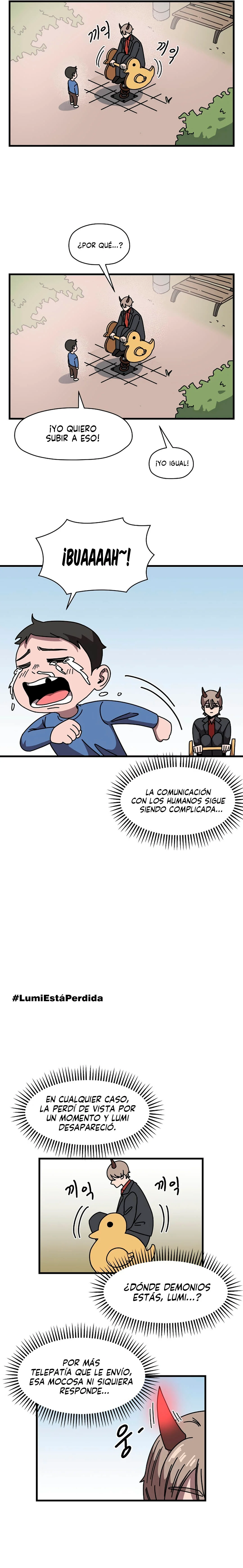 Protegiendo Temporalmente a un Demonio Capítulo 4 - página 14