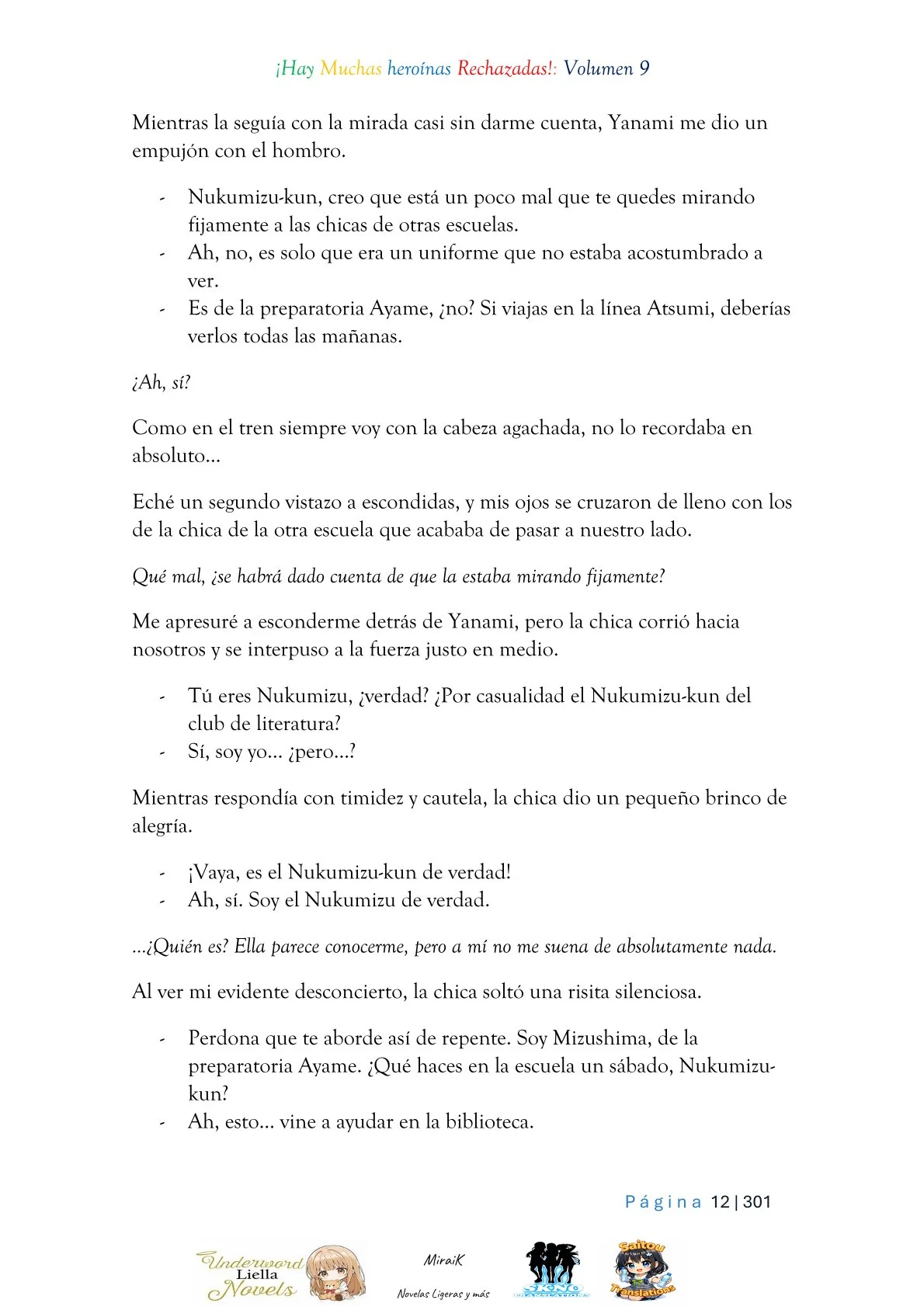 Makeine: Too Many Losing Heroines! Capítulo 9.1 - página 10