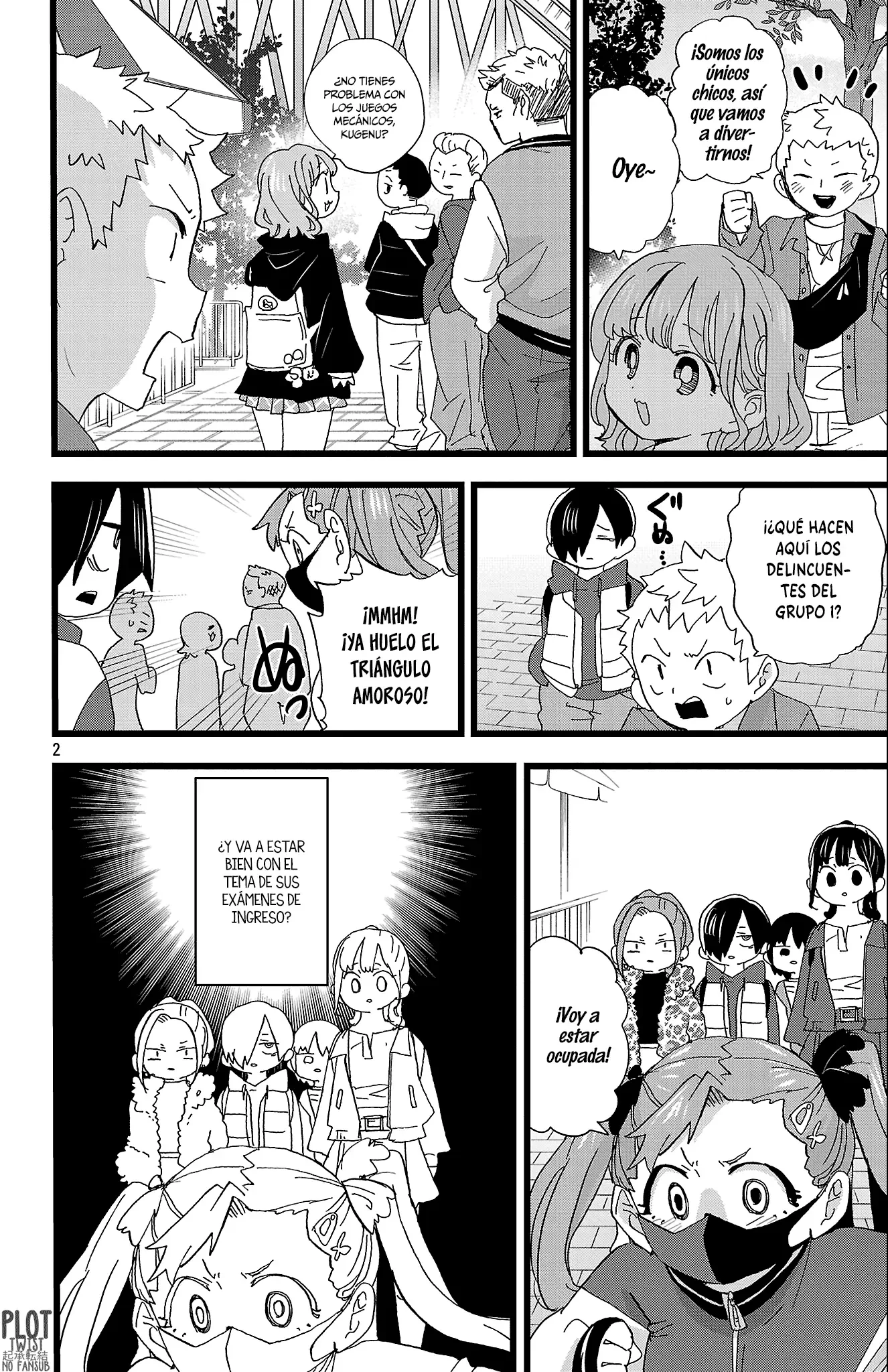 Boku no Kokoro no Yabai Yatsu Capítulo 193 - página 3