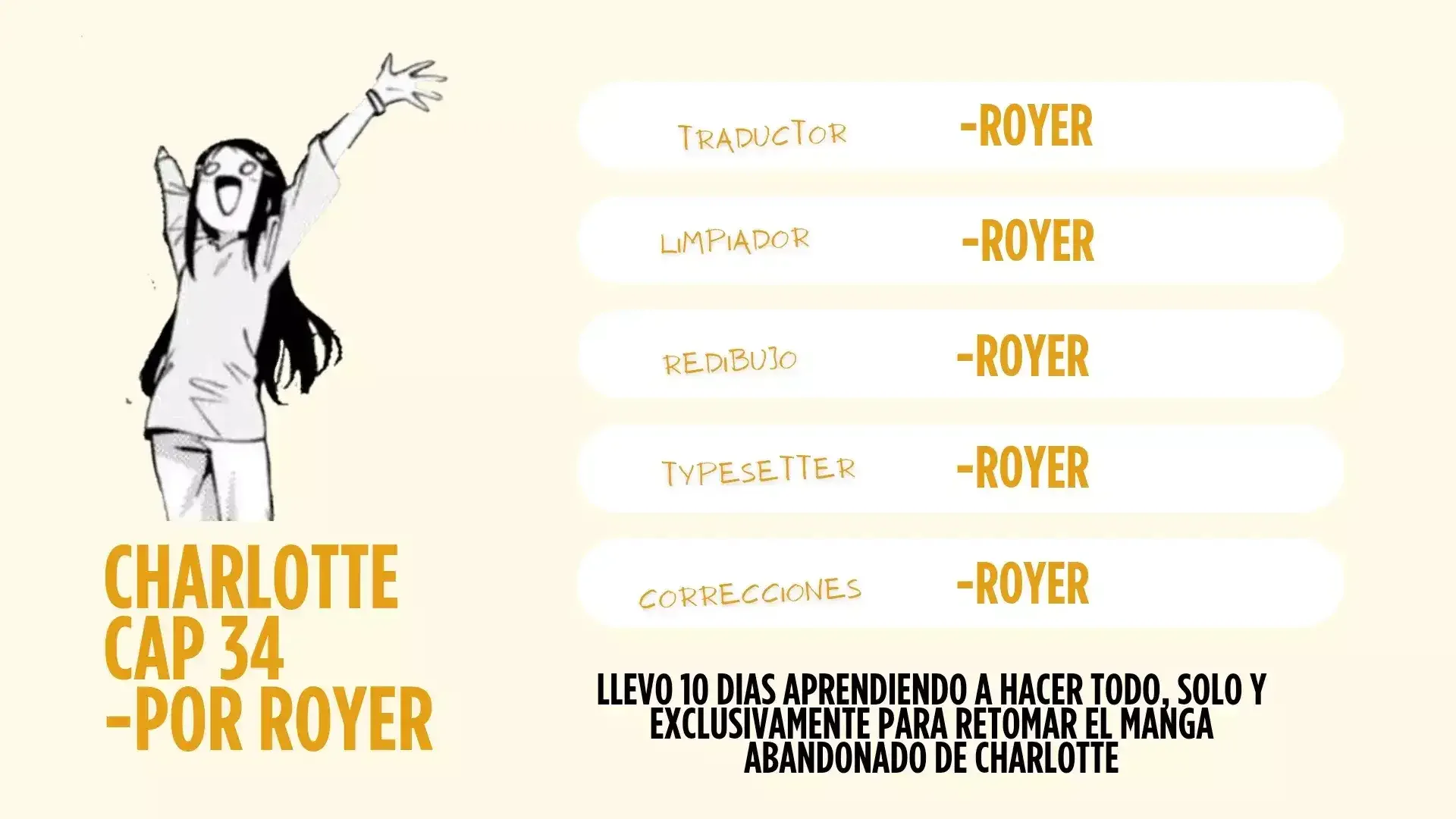 Charlotte Capítulo 34 - página 1