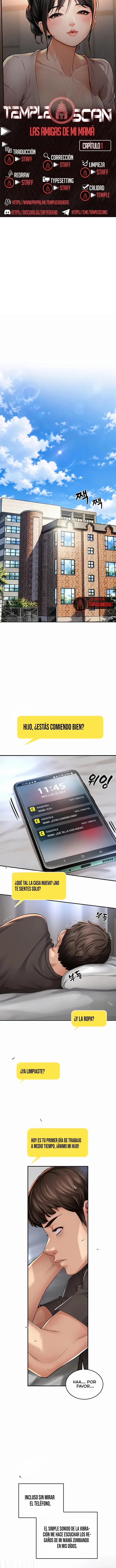 Las Amigas de mi Mama Capítulo 1 - página 1