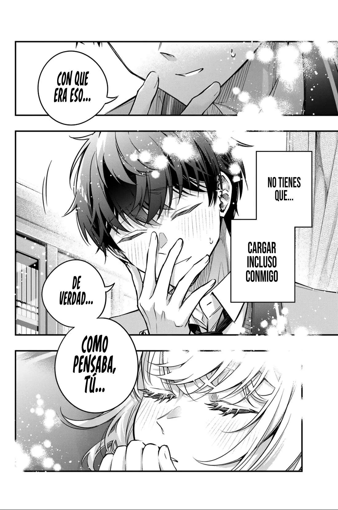 Alya-san, quien se sienta a mi lado, a veces susurra cosas dulces en ruso. Capítulo 80 - página 14