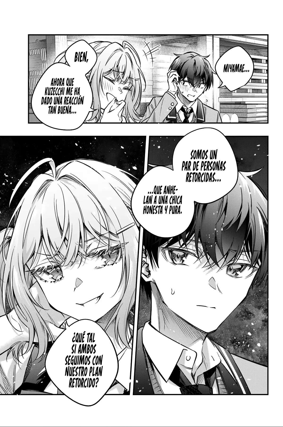 Alya-san, quien se sienta a mi lado, a veces susurra cosas dulces en ruso. Capítulo 73 - página 15
