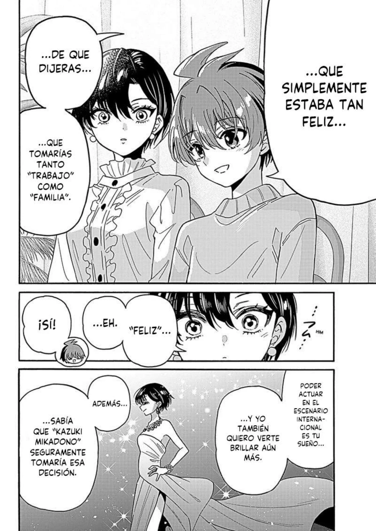 Mikadono Sanshimai wa Angai, Choroi. Capítulo 217 - página 6