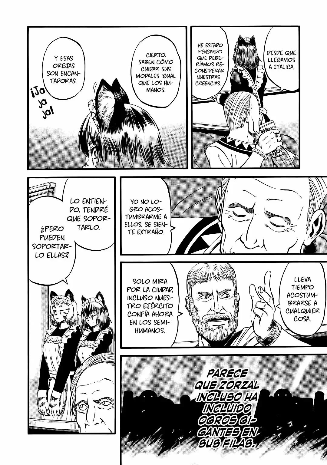 Gate: ¡Así lucharon allí las Fuerzas de Autodefensa de Japón! Capítulo 91 - página 11