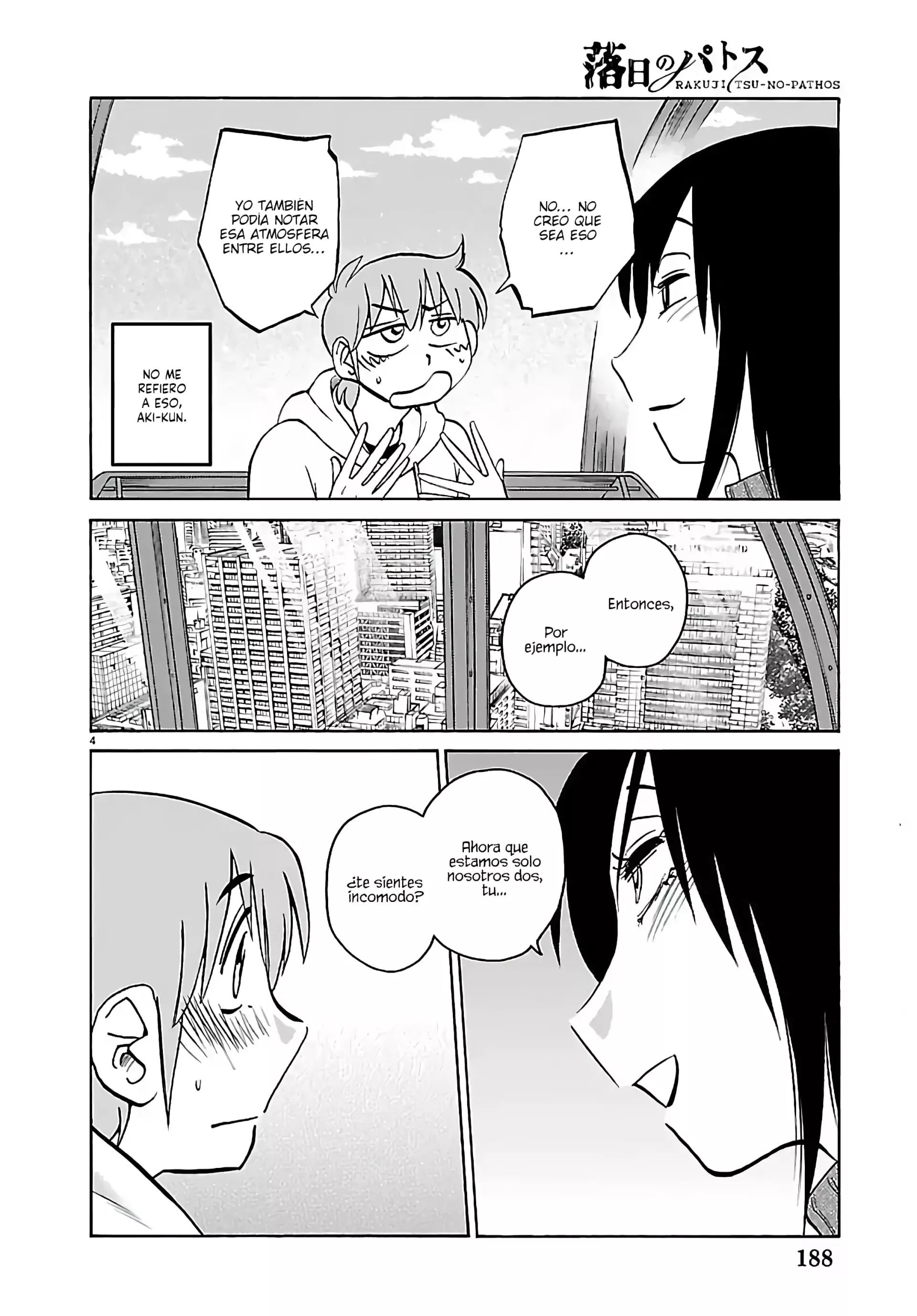 Rakujitsu no Pathos Capítulo 133 - página 5