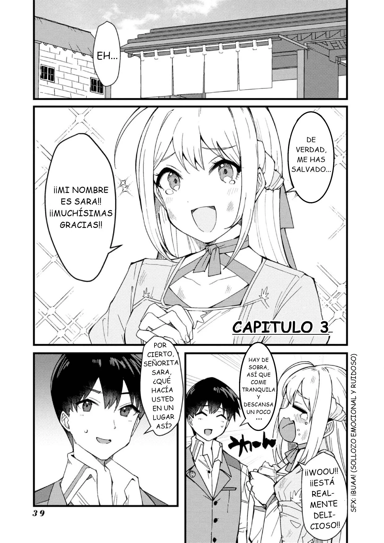 Shokuryou Seisei Skill wo Te ni Ireta node, Isekai de Shoukai wo Tachi Ageyou to Omoimasu Capítulo 3 - página 4