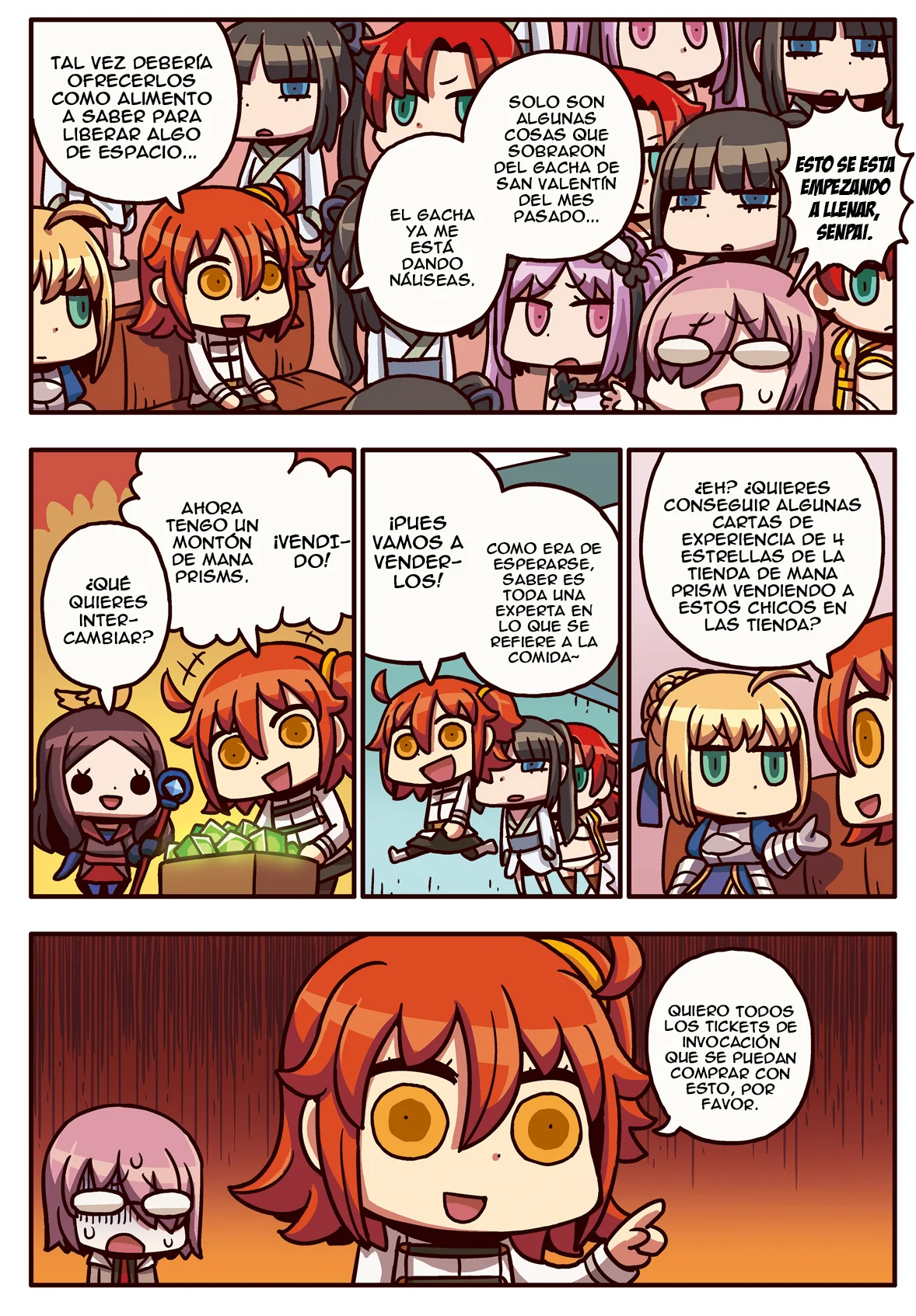 ¡Aprende más con el manga! FGO - Fate Grand Order Capítulo 14 - página 3