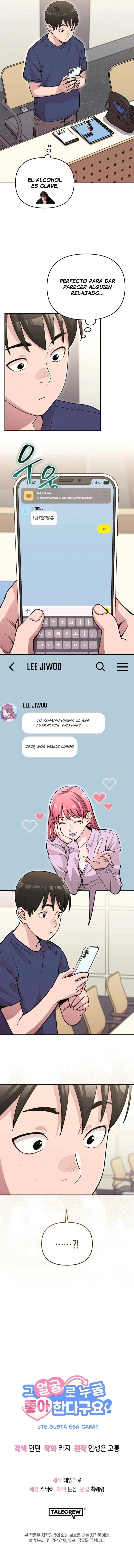 ¿De verdad crees que a alguien le vas a gustar con esa cara? Capítulo 3 - página 7