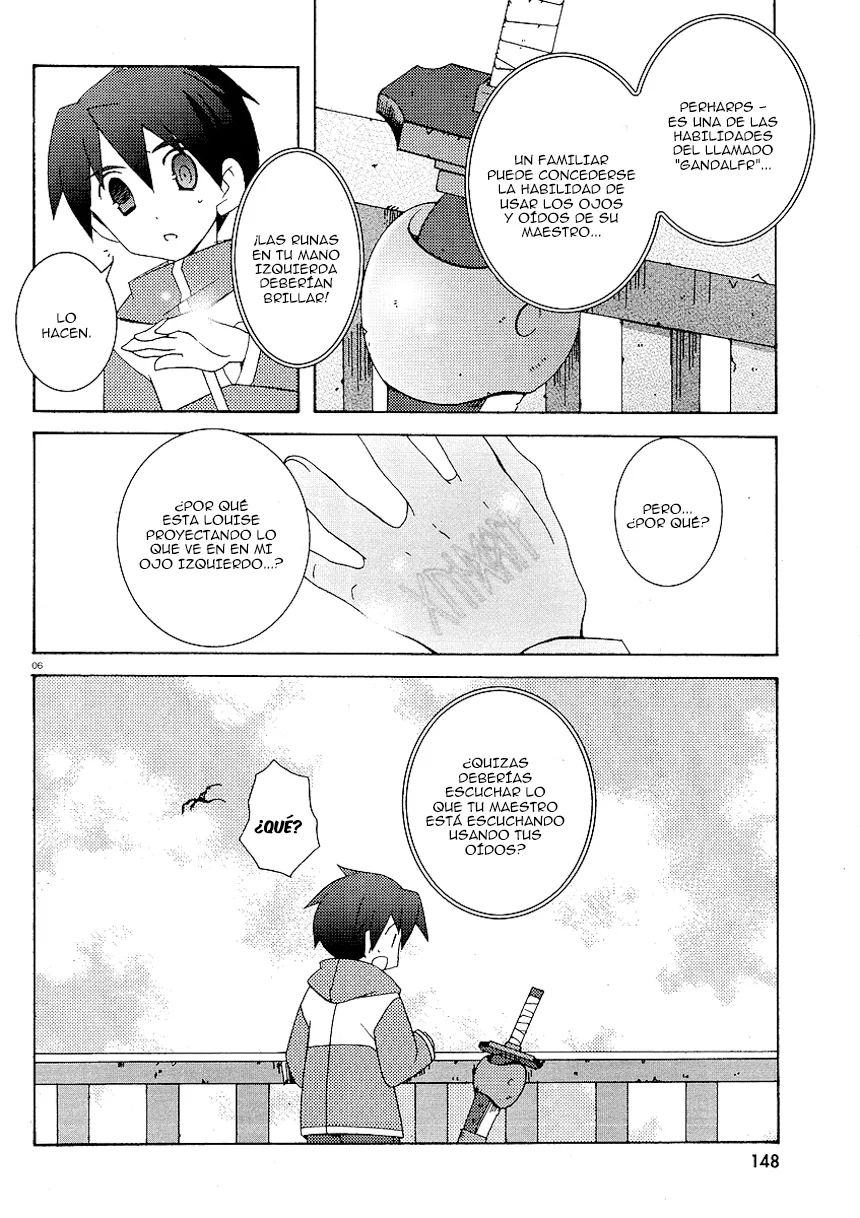 Zero No Tsukaima Capítulo 22 - página 6
