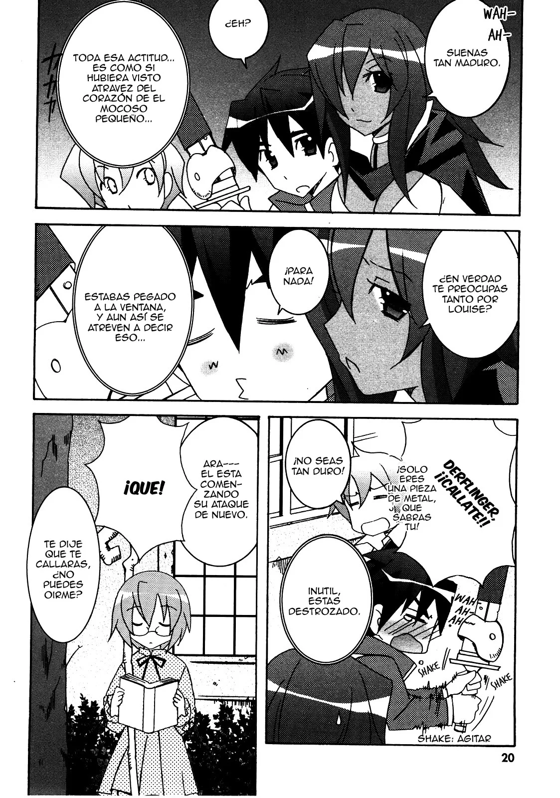 Zero No Tsukaima Capítulo 17 - página 19