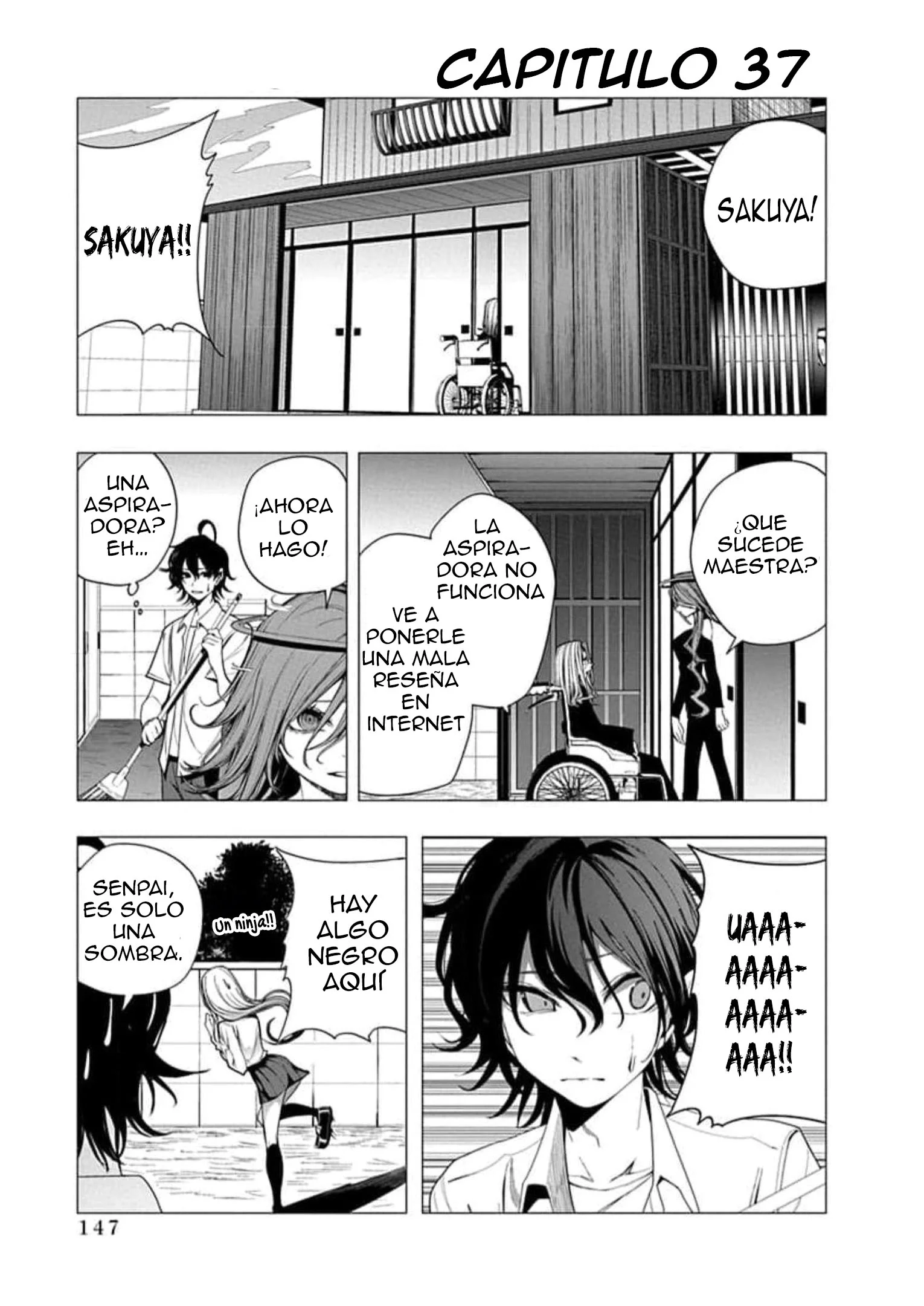 Mizuki-senpai Es Una Adivinadora De Amor Capítulo 37 - página 1