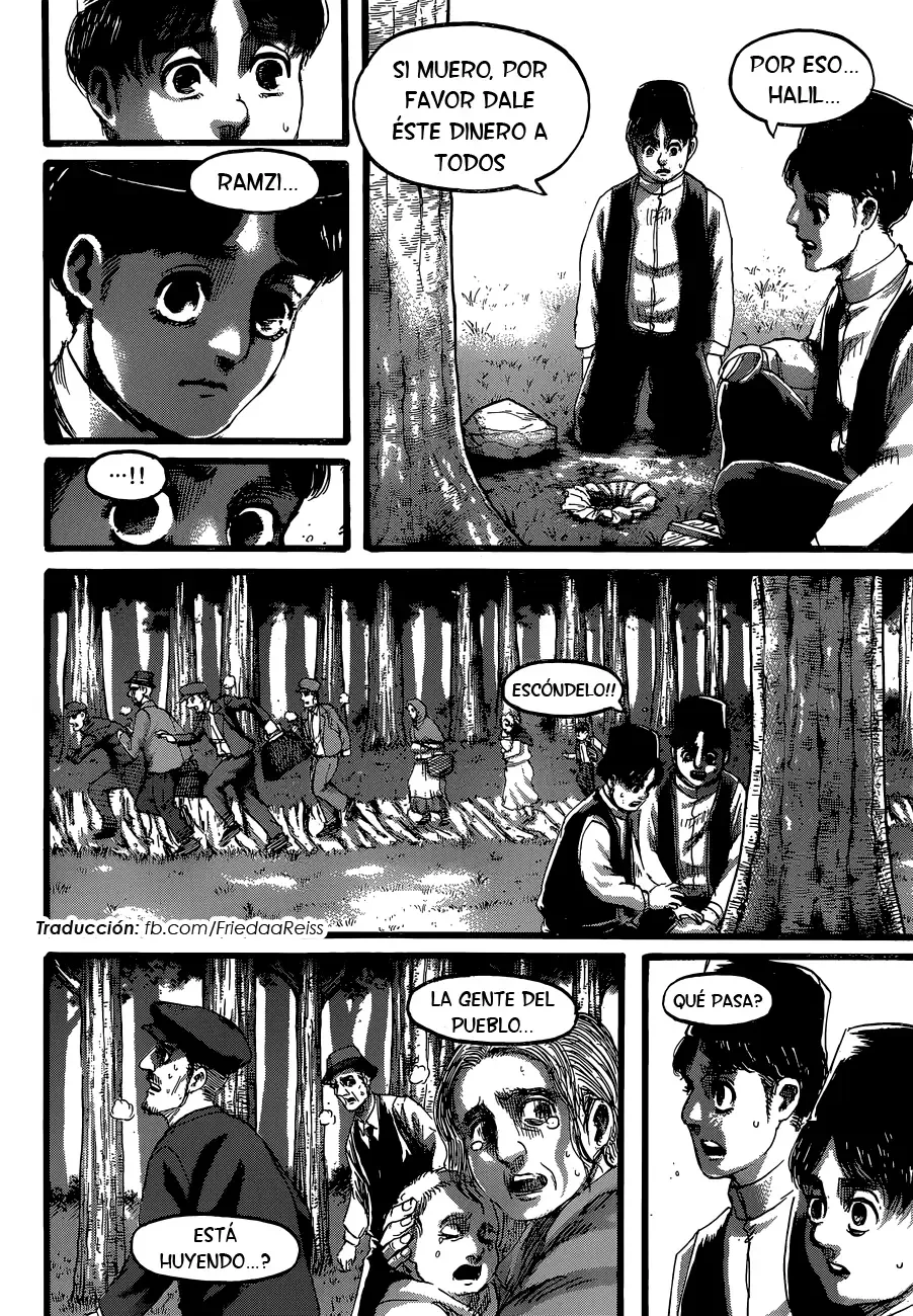 Shingeki no Kyojin Capítulo 131 - página 3