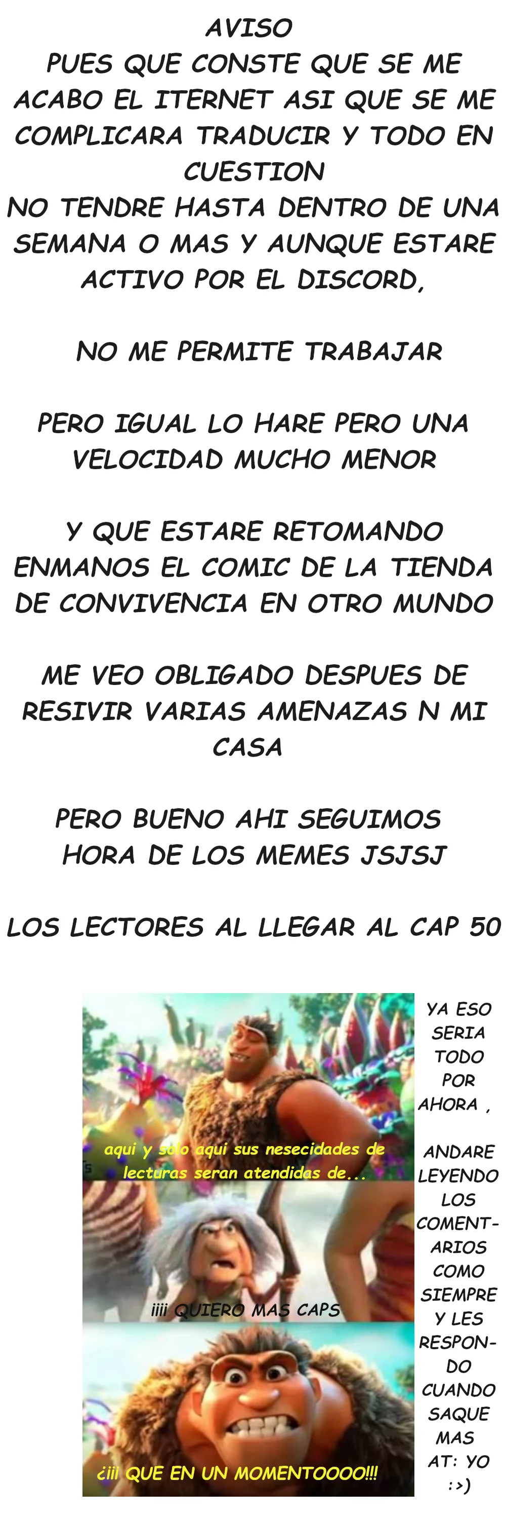 la elfa humanofobica Capítulo 50.5 - página 1