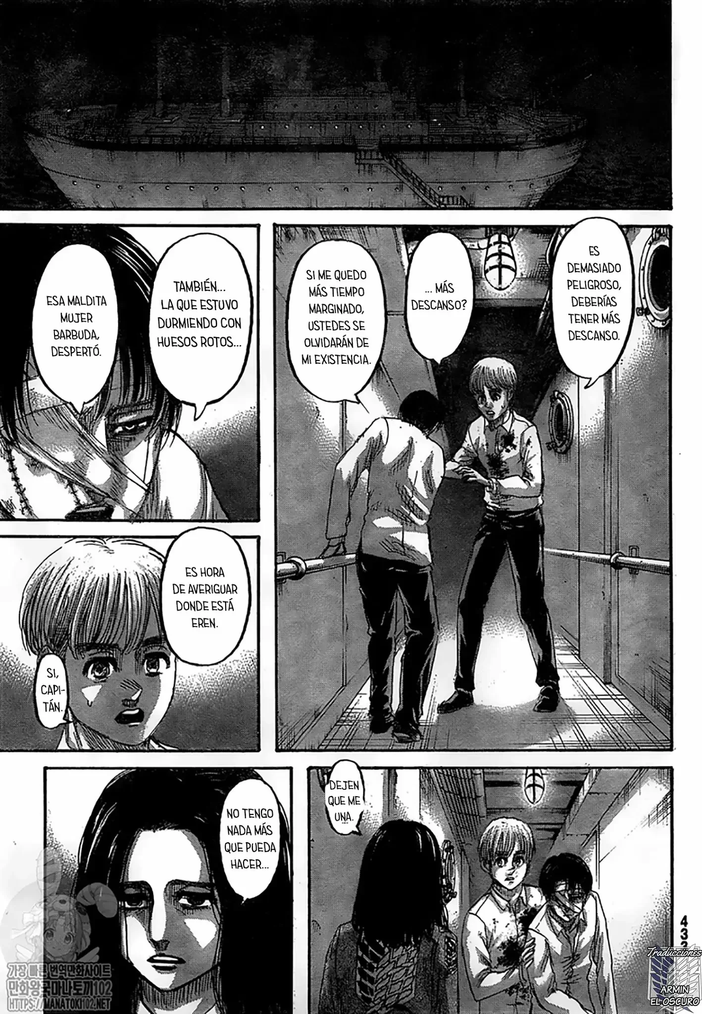 Shingeki no Kyojin Capítulo 132 - página 10