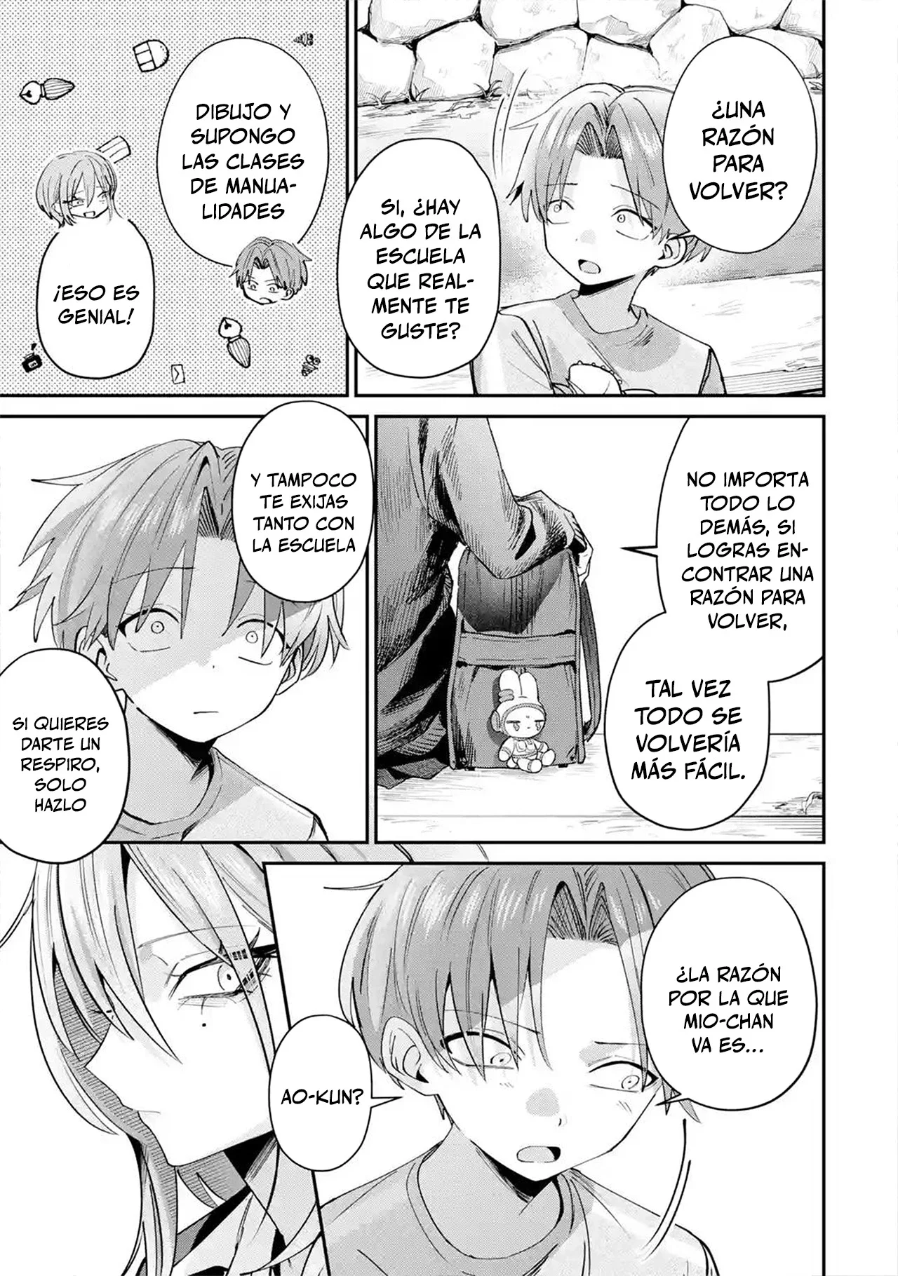 Haimiya-senpai wa Kowakute Kawaii Capítulo 30 - página 15