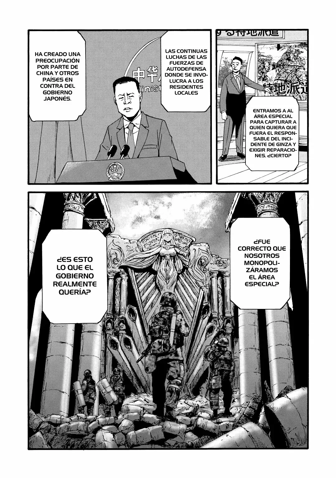 Gate: ¡Así lucharon allí las Fuerzas de Autodefensa de Japón! Capítulo 103 - página 6