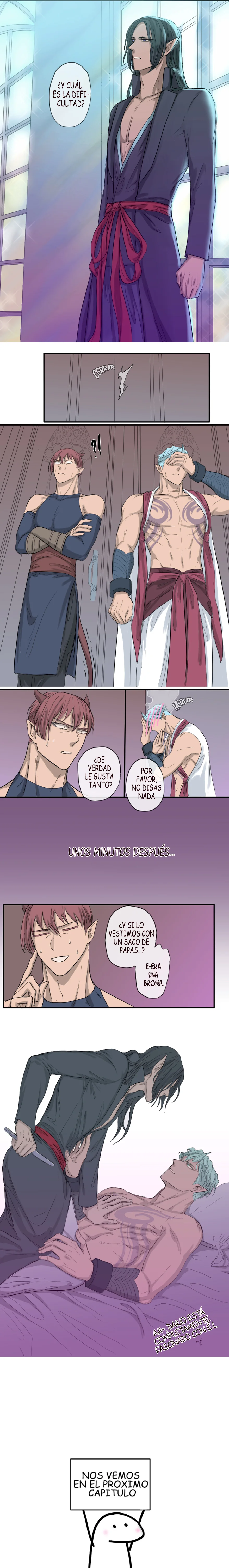 El Elfo y El Demonio Capítulo 4.1 - página 5