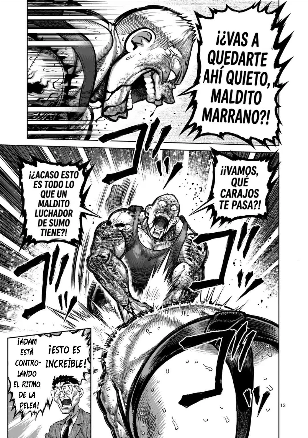 Kengan Omega Capítulo 365 - página 14