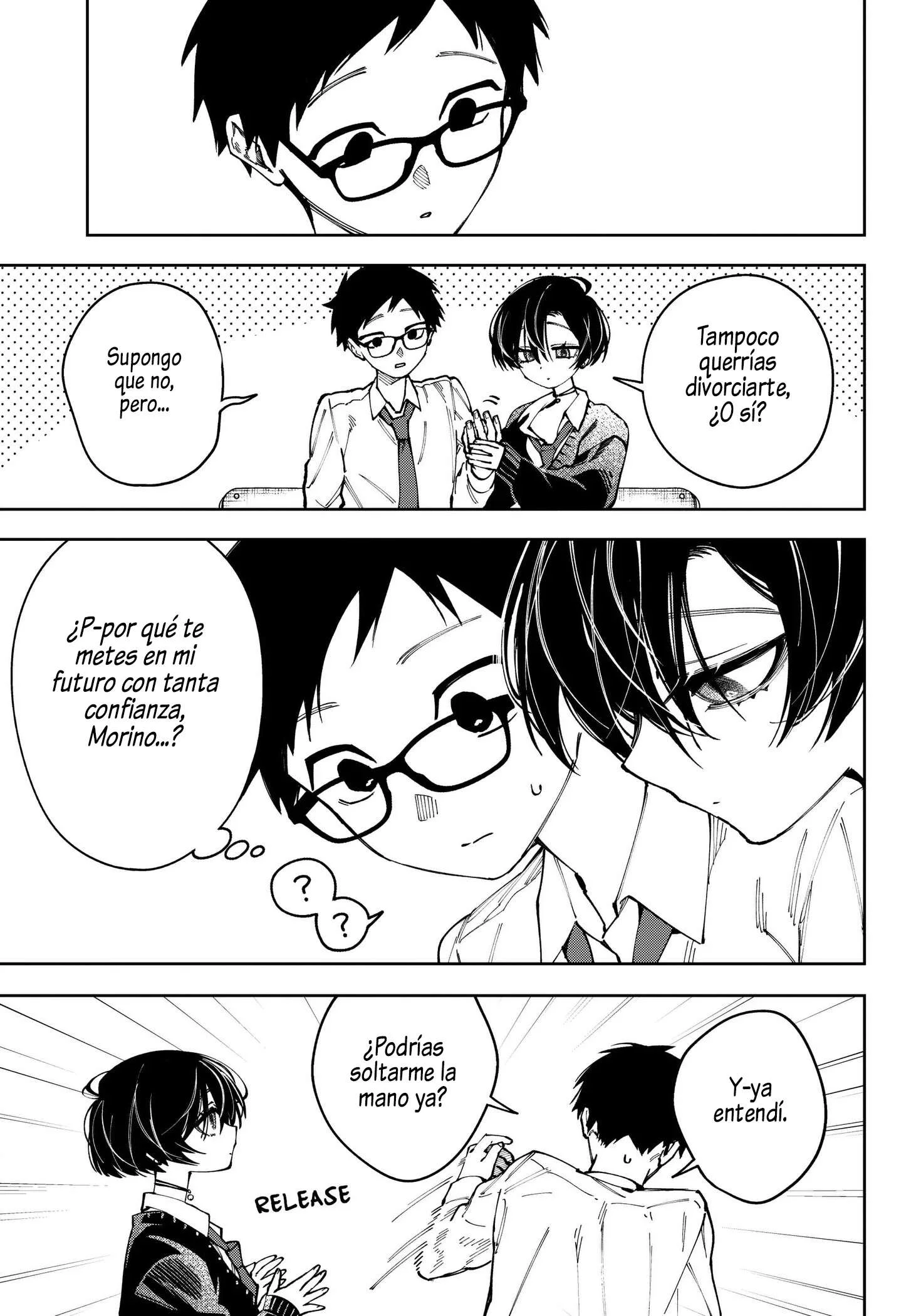 Morino-san No Me Deja En Paz Capítulo 1 - página 17