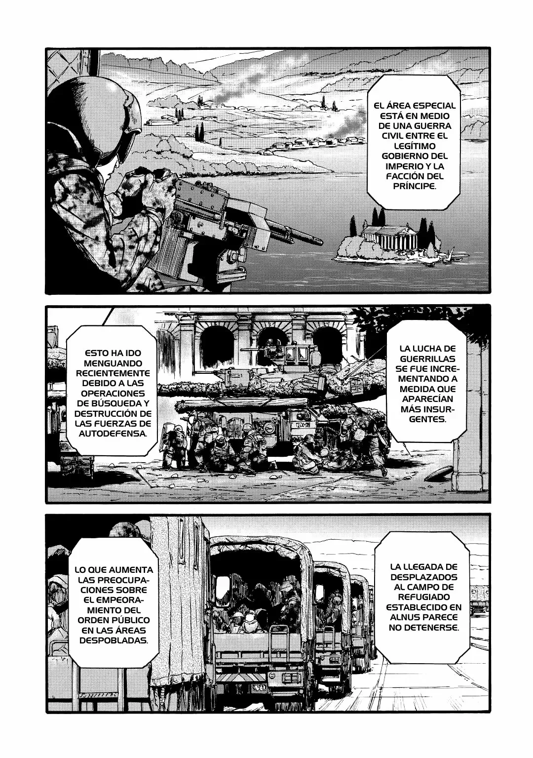 Gate: ¡Así lucharon allí las Fuerzas de Autodefensa de Japón! Capítulo 103 - página 5