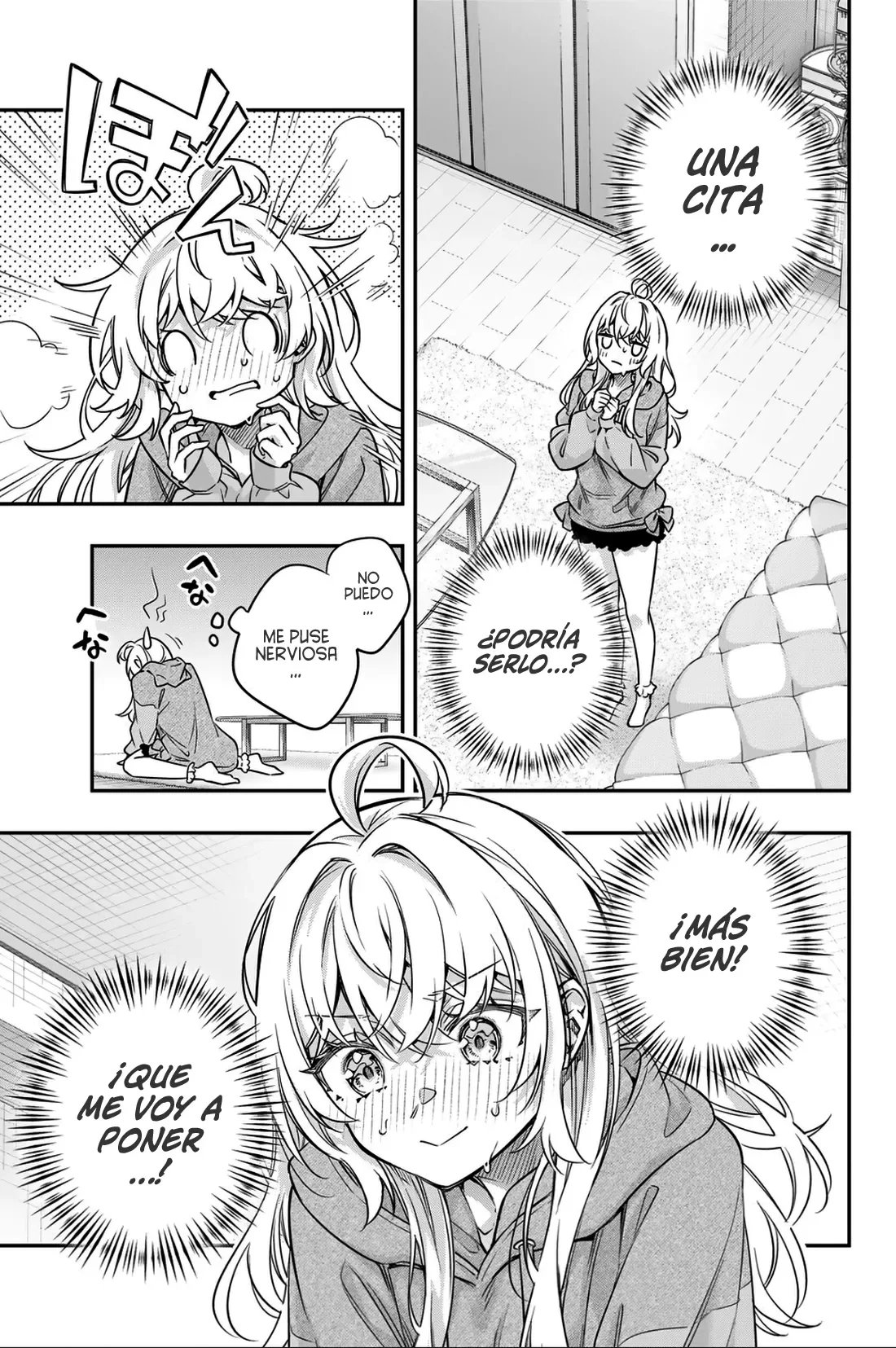 Alya-san, quien se sienta a mi lado, a veces susurra cosas dulces en ruso. Capítulo 85 - página 9