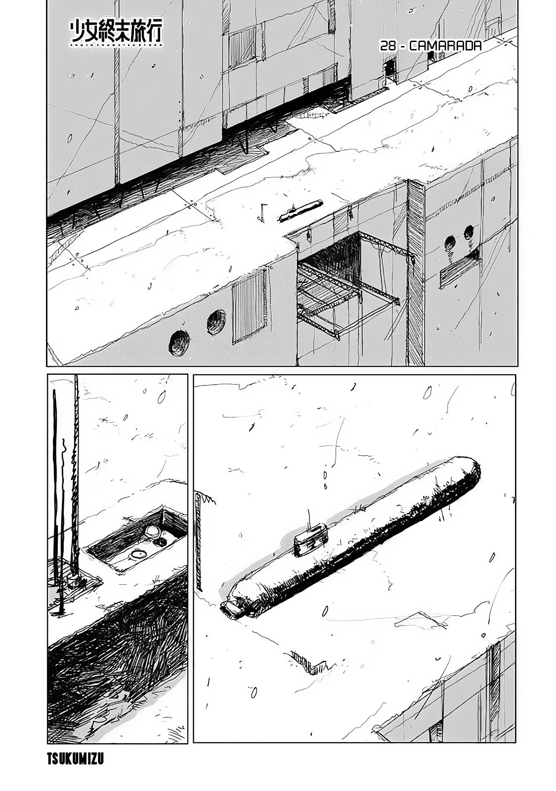 Shoujo Shuumatsu Ryoukou Capítulo 28 - página 1
