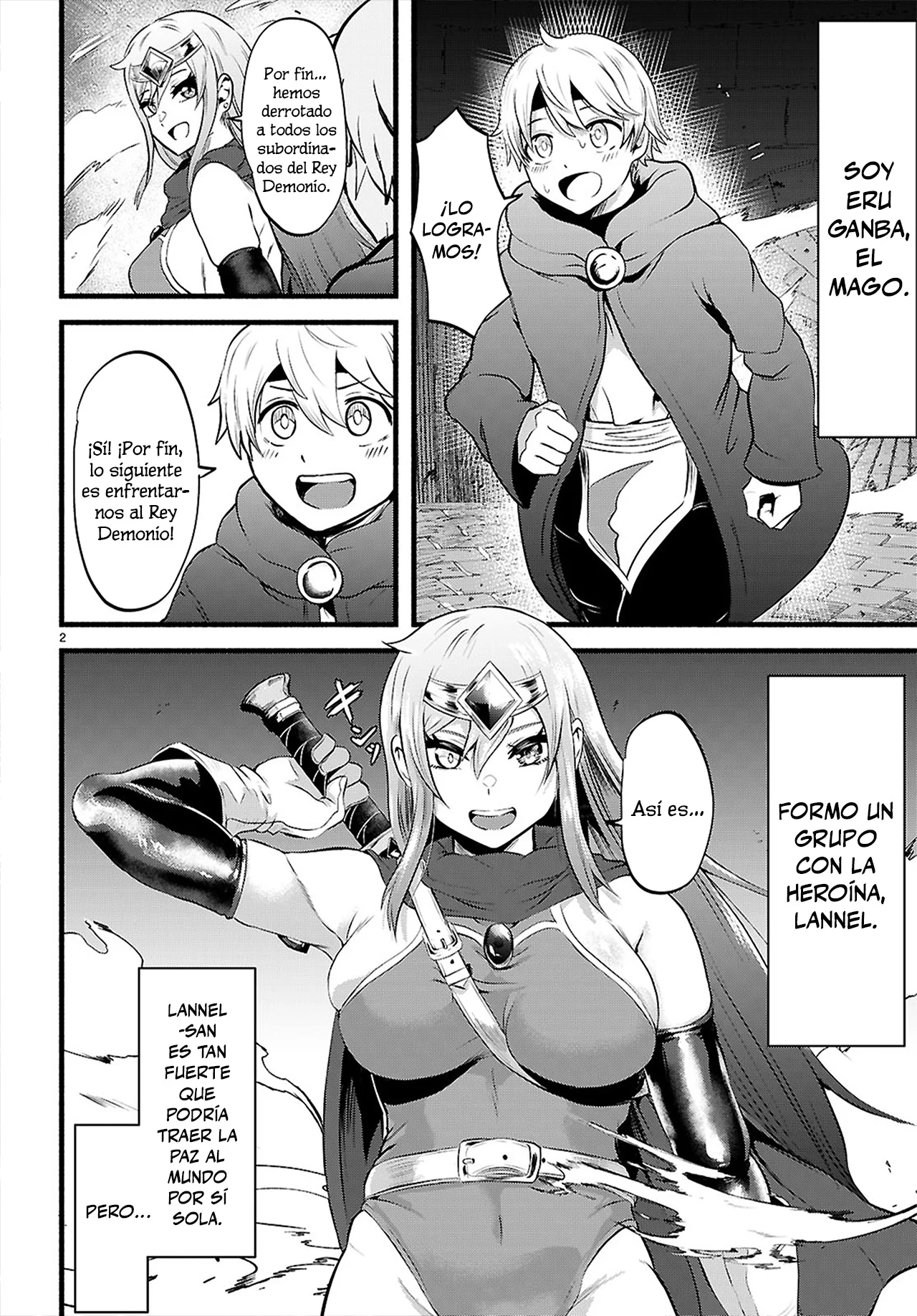 Yuusha no Motibe ga Hikusugimasu! Capítulo 1 - página 2