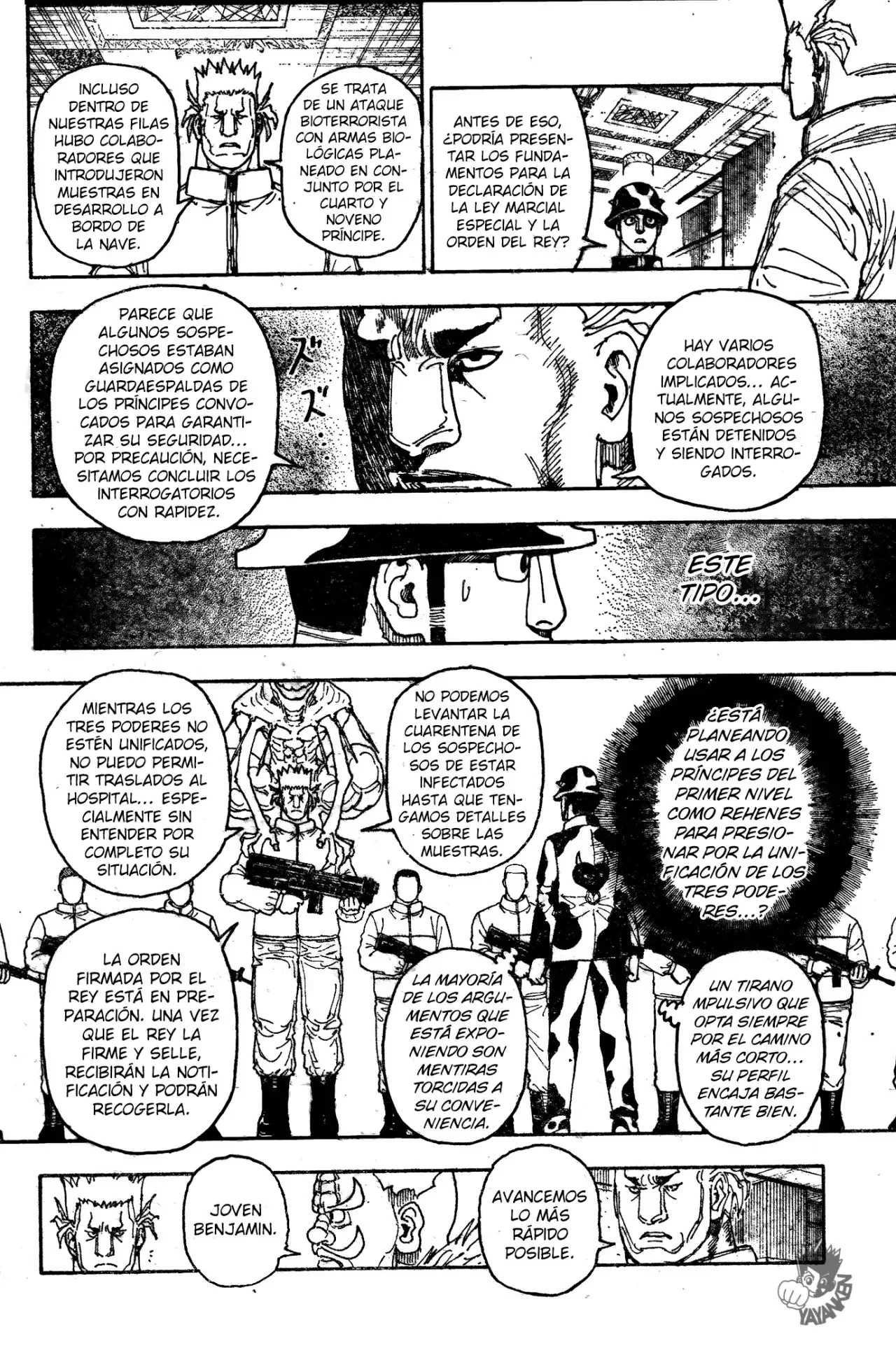 Cazador X Capítulo 410 - página 16