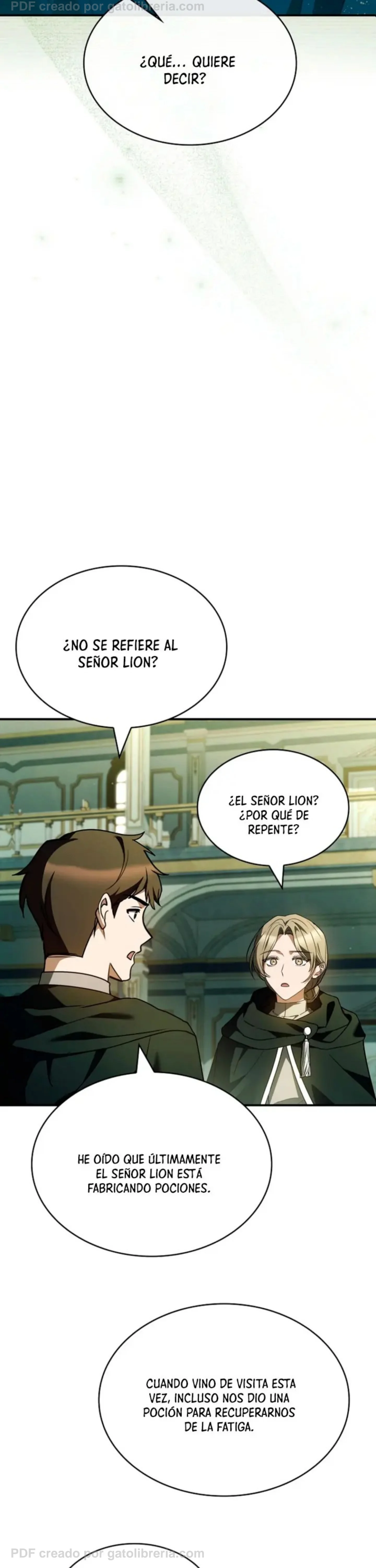 No me interesa ser el sucesor; mejor me dedicaré a sanar. Capítulo 31 - página 18