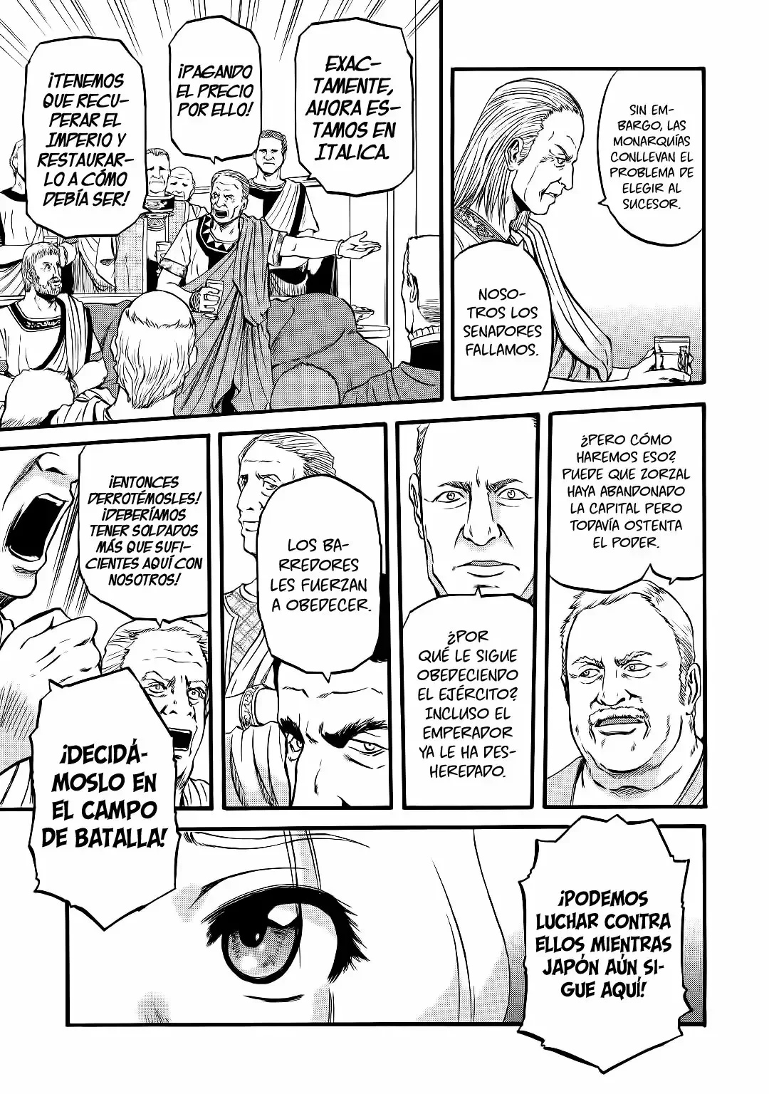 Gate: ¡Así lucharon allí las Fuerzas de Autodefensa de Japón! Capítulo 91 - página 14
