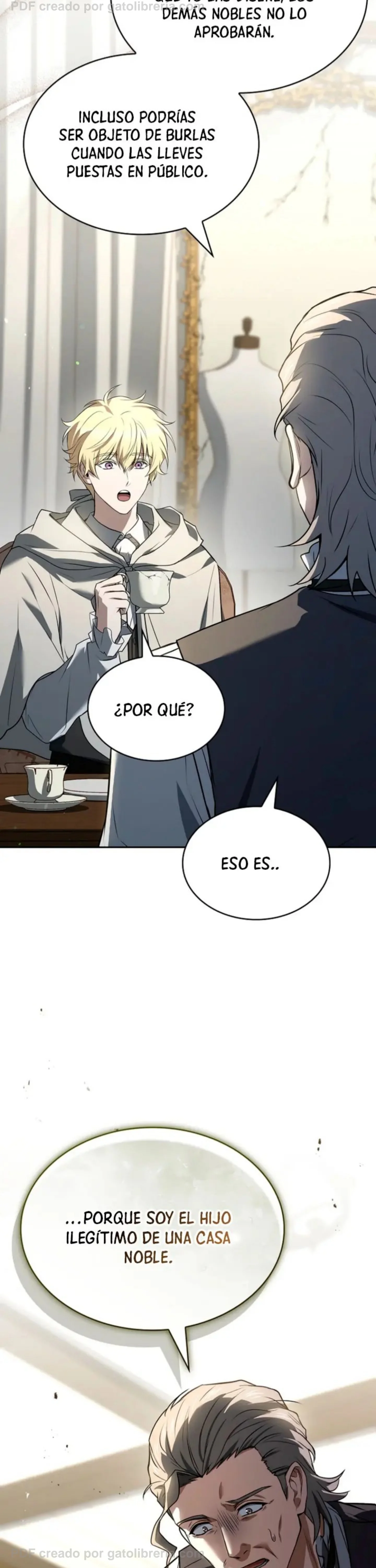 No me interesa ser el sucesor; mejor me dedicaré a sanar. Capítulo 14 - página 45