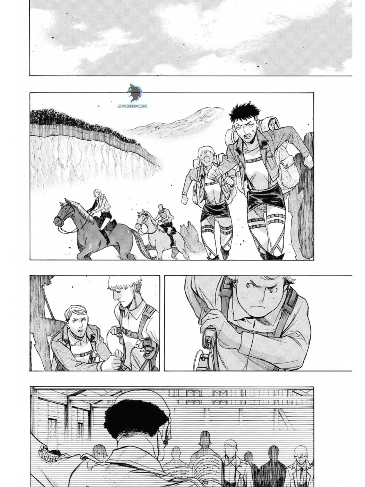 Shingeki no Kyojin: Antes de la Caída Capítulo 55 - página 22
