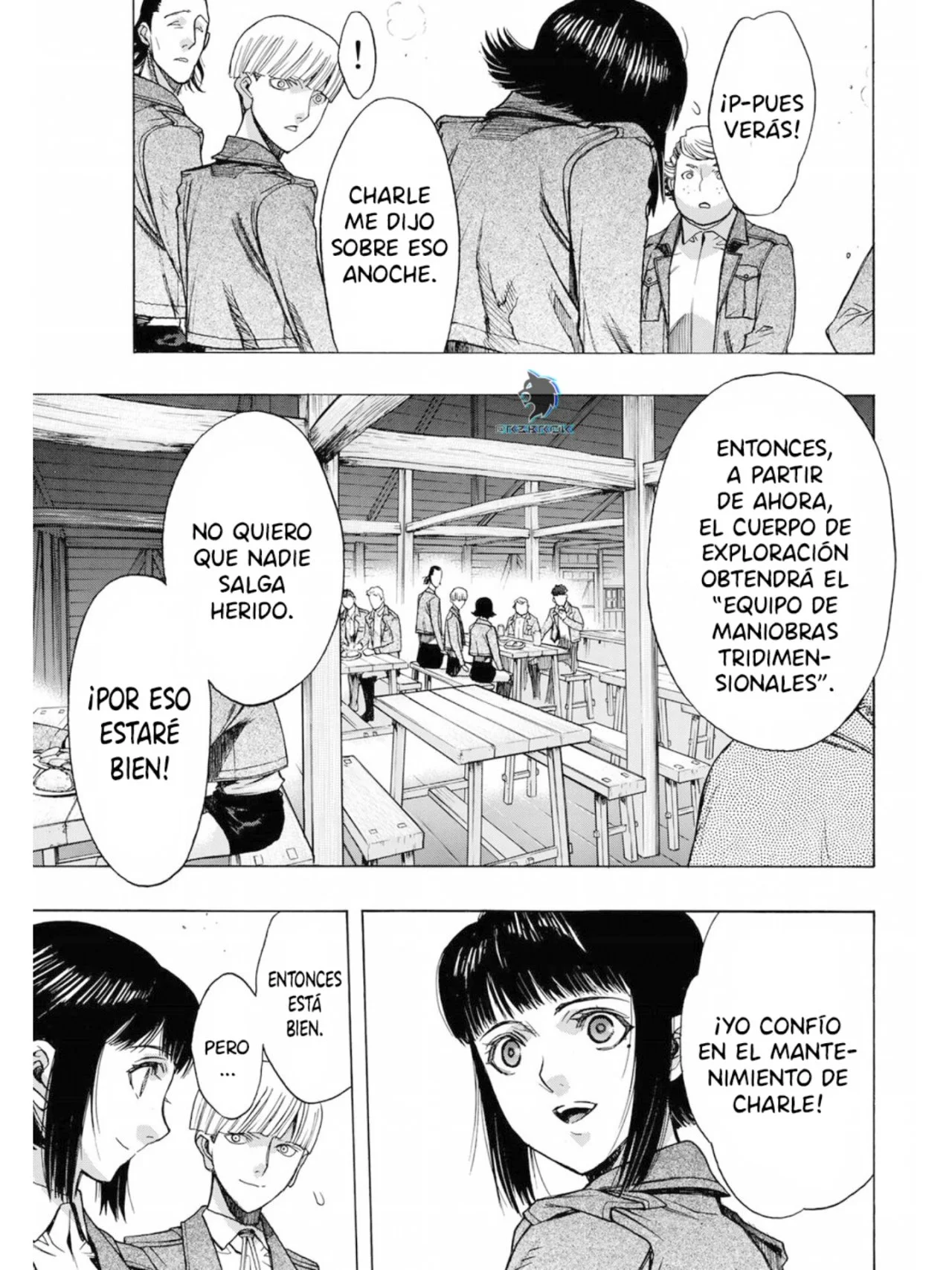 Shingeki no Kyojin: Antes de la Caída Capítulo 55 - página 7