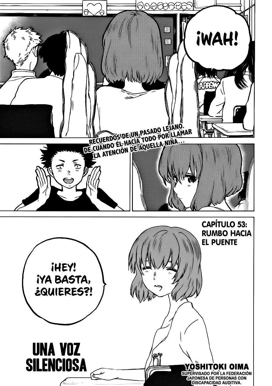 Una Voz Silenciosa Capítulo 53 - página 1