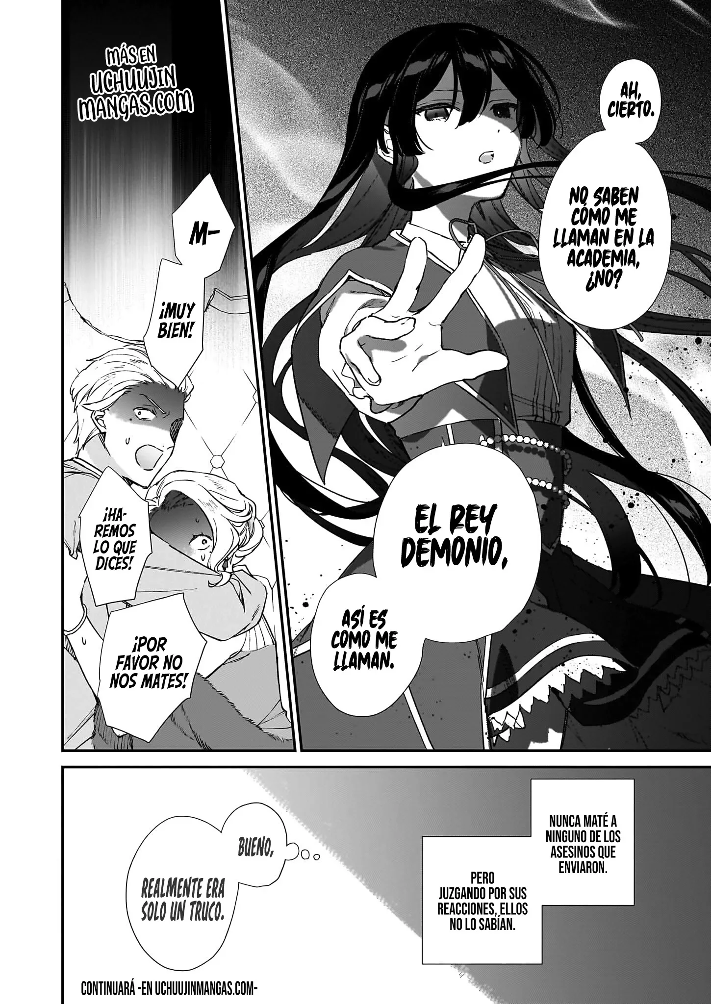 Villana Nivel 99 ~Tal Vez sea El Jefe Oculto pero no soy El Rey Demonio~ Capítulo 28.1 - página 15