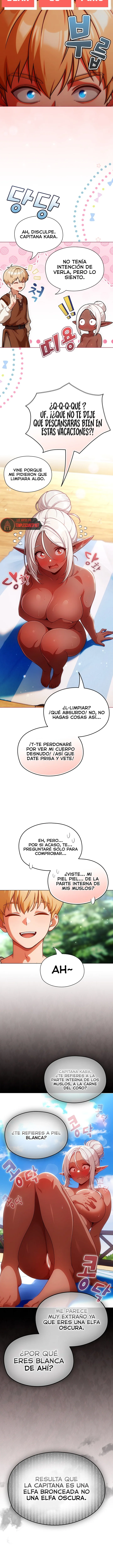 Ella Finge Ser Una Elfa Oscura Capítulo 1 - página 8