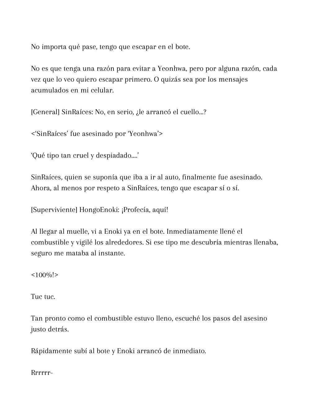 Soy solo un extra, pero un asesino me está persiguiendo Capítulo 25 - página 5