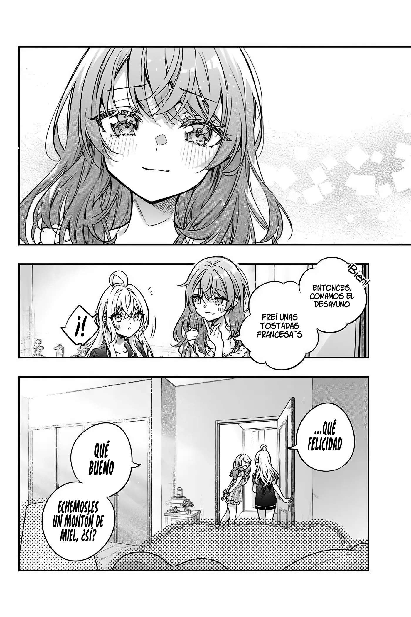 Alya-san, quien se sienta a mi lado, a veces susurra cosas dulces en ruso. Capítulo 67 - página 12