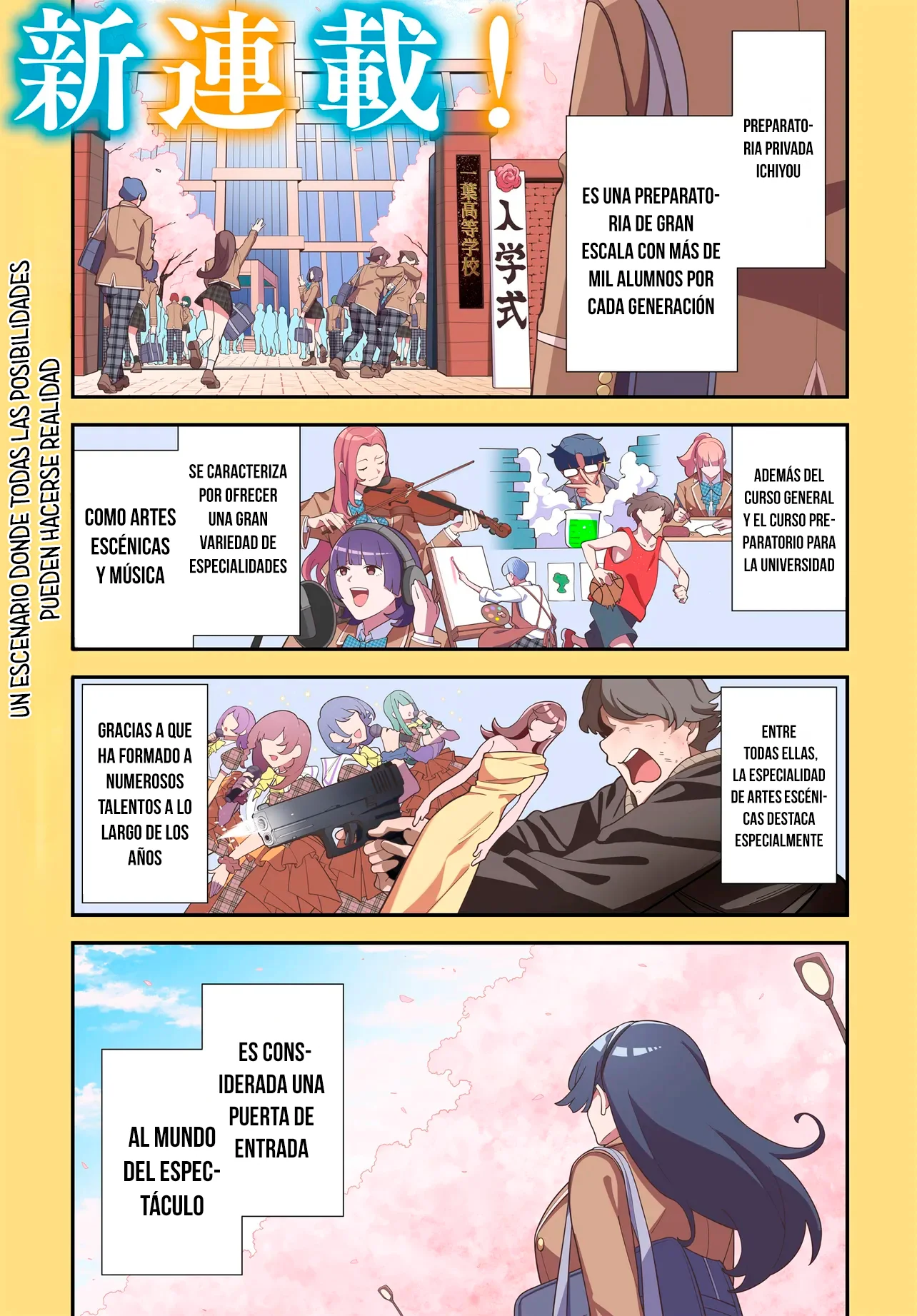 Las chicas de Artes Escénicas no dejan en paz a un chico común como yo Capítulo 1 - página 2