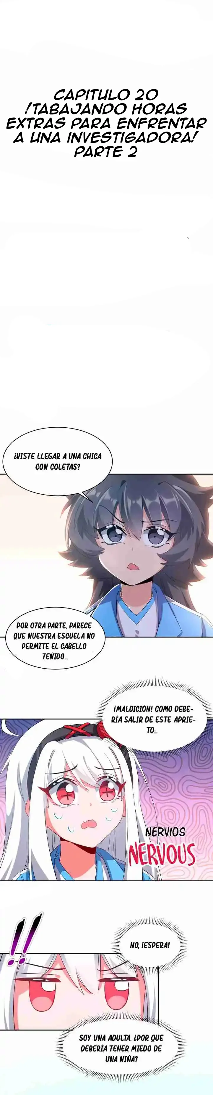 ¡TRABAJANDO HORAS EXTRAS PARA DESTRUIR EL MUNDO! Capítulo 20 - página 1