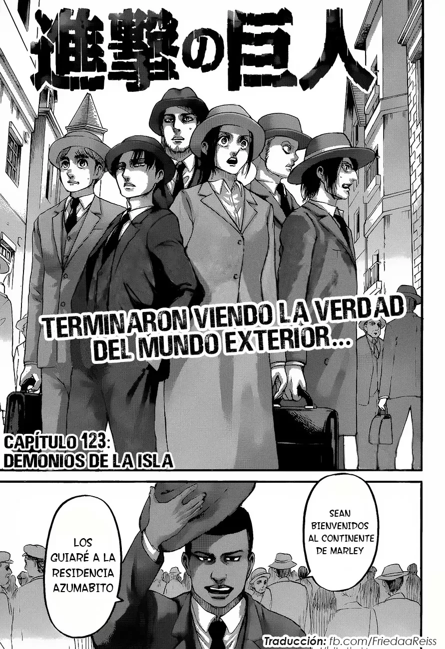 Shingeki no Kyojin Capítulo 123 - página 3