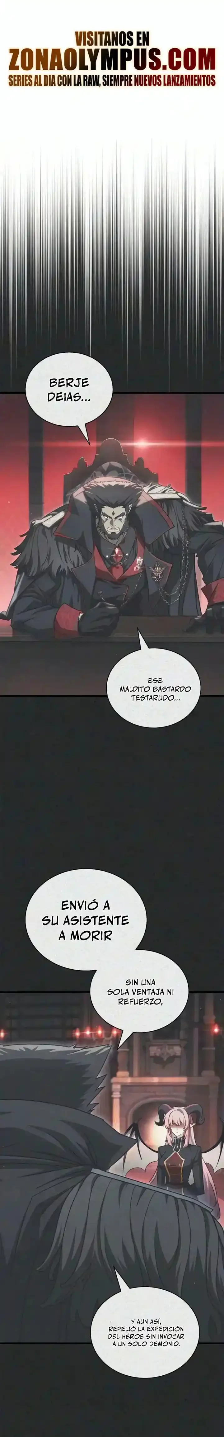 El Rey Demonio Abrumado Por Héroes Capítulo 47 - página 1