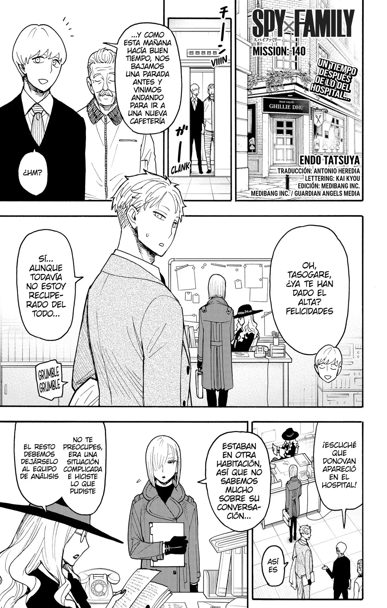 SPY x FAMILY Capítulo 140 - página 1