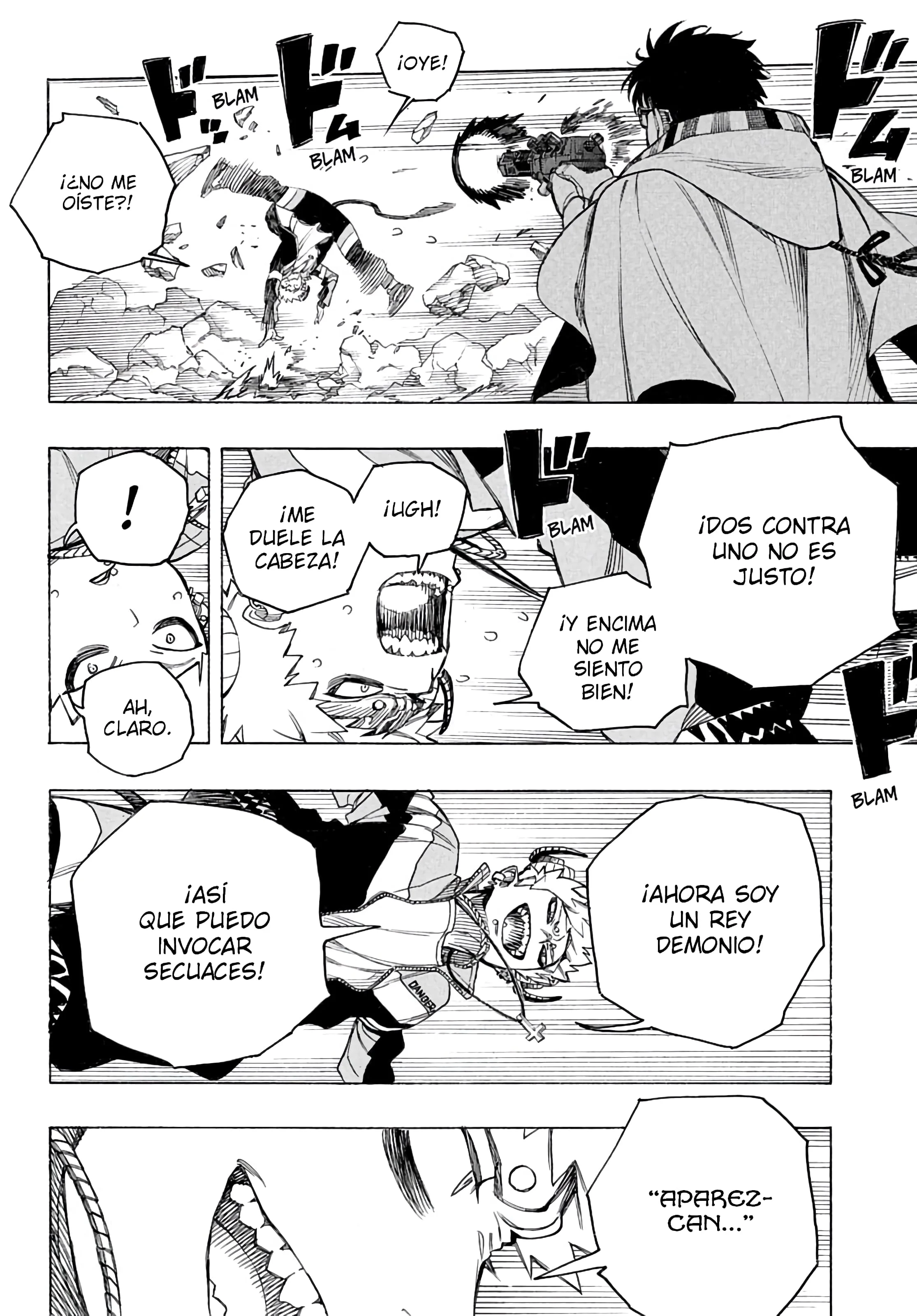 Ao No Exorcist Capítulo 167 - página 4