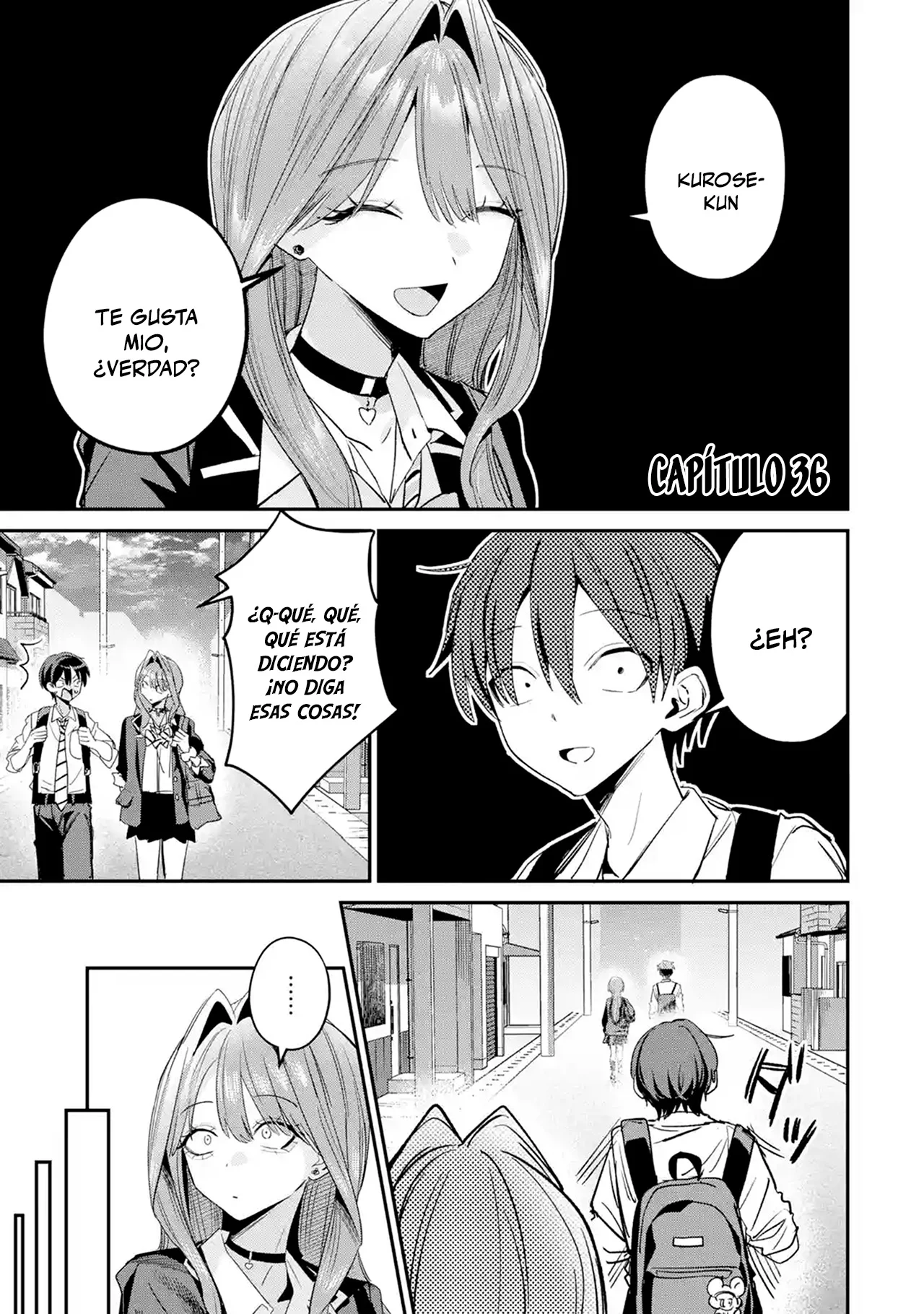 Haimiya-senpai wa Kowakute Kawaii Capítulo 36 - página 1