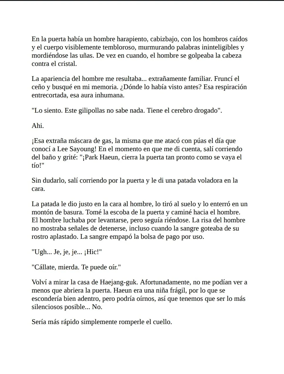 El cazador quiere vivir tranquilamente Capítulo 12 - página 9